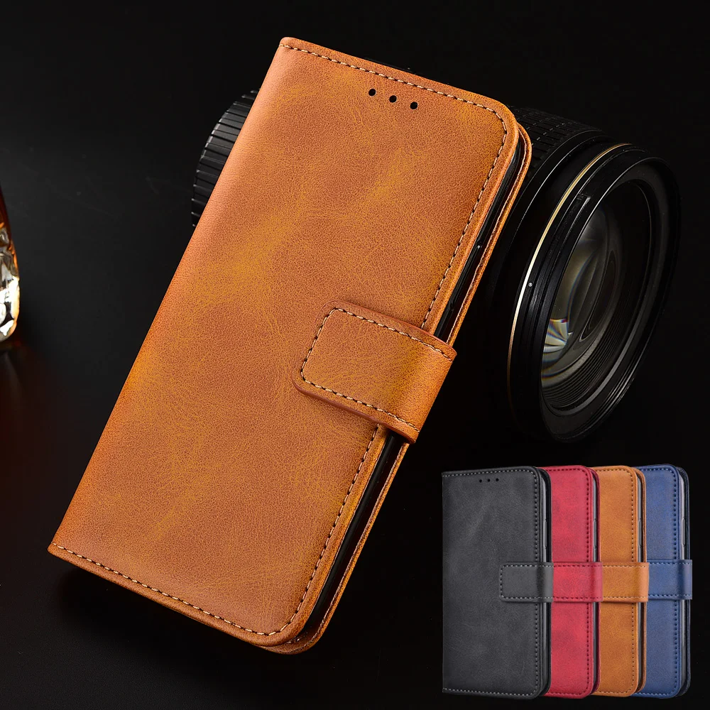 For Samsung Galaxy A3 A5 2017 A6 A8 A7 2018 A2 Core A01 A30 A50 S A51 S20 Ultra S10 S9 S8 J4 J6 Plus + Case Leather Flip | Мобильные