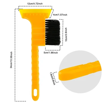 

Car Ice scraper Vehicle Mover Frost Brush Broom Window Windshield 103g