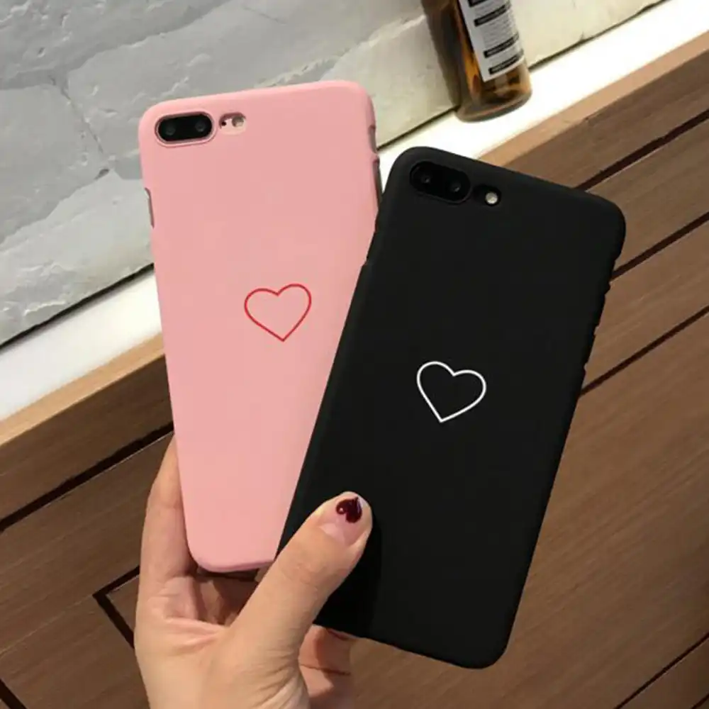 case hard pc black plastic phone cases for iphone 7 6s 6 8 plus