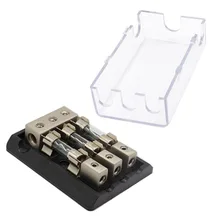 Трехходовой предохранитель AGU 3 X 2GA защитная оболочка перегрузки с водонепроницаемой крышкой Автомобиля Караван применимый