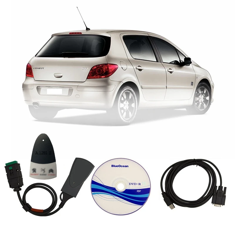 Diagbox V7.83 Lexia3 Lexia 3 V48 Diagnostic Tool Lexia-3 PP2000 V25 S.1279 Connector for Citroen Peugeot |
