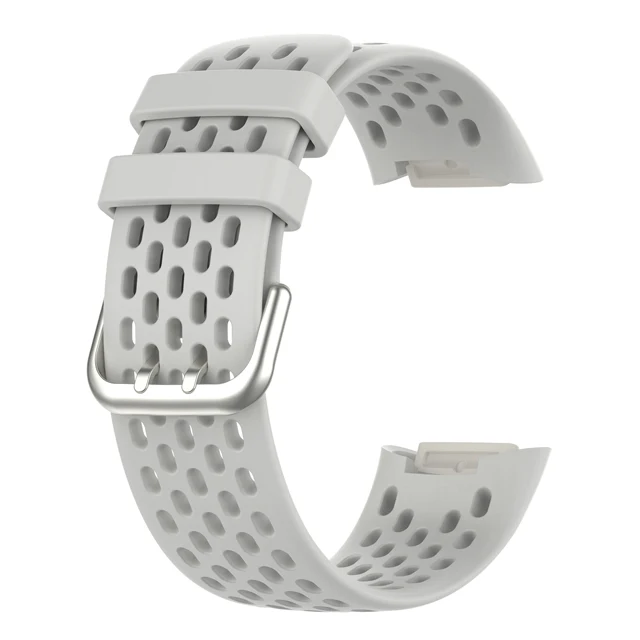 Breathable Sport Silicone Wristband Replacement Bracelet