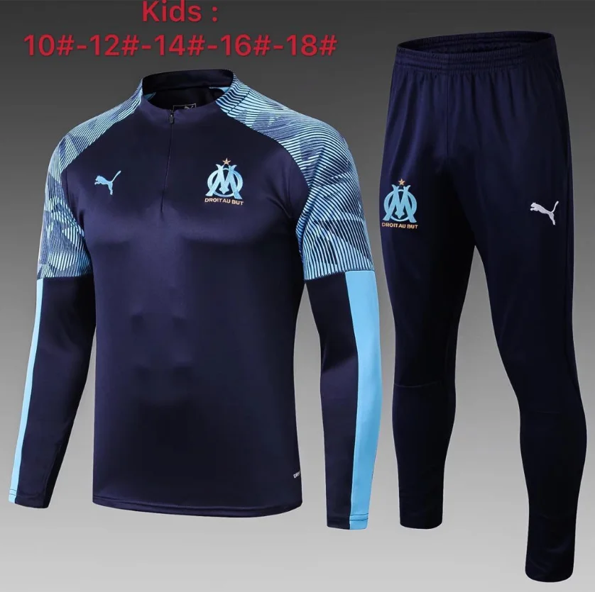 19 20 N98 child training Jacket coat t Manchester United Chelsea juve Arsenal Feyenoord, ajaxes kids Jacket kit football jersey - Цвет: kids