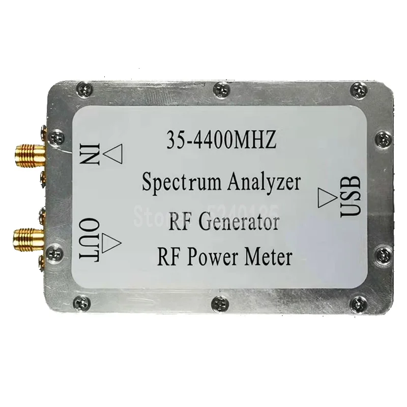 35-4400Mhz Sorgente Di Tracciamento Della Sorgente Del Segnale Di Spazzamento Dello Spettro Semplice Generatore Rf Misuratore Di Potenza Rf Analizzato