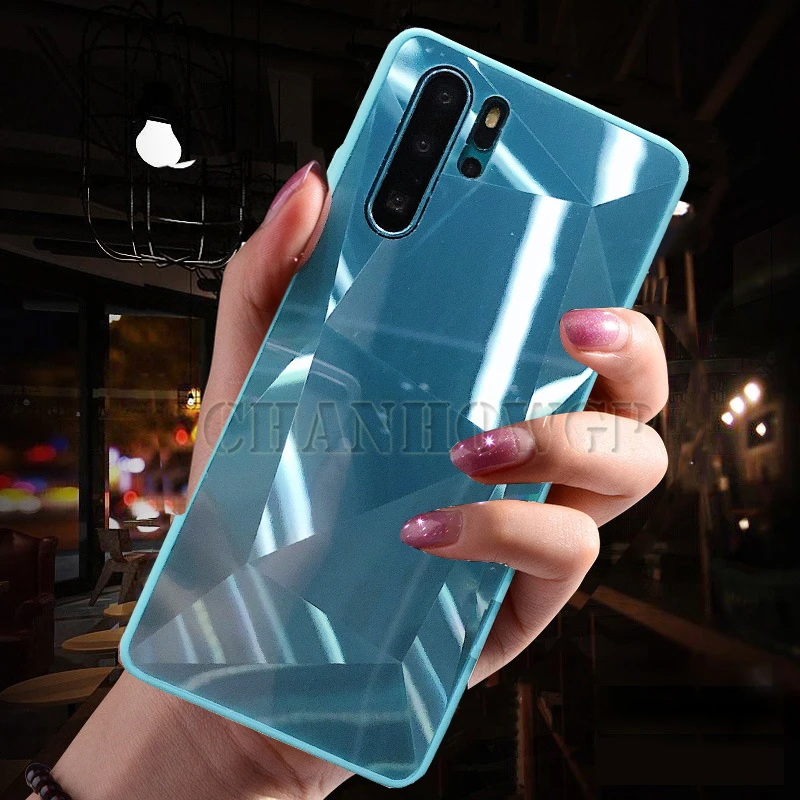 3D Зеркало Алмазный чехол для huawei P30 P20 Lite PSmart плюс Y5 Y6 Y7 премьер-профессионал Honor 20i 10i 10 Lite 8A 8X8 S 7C Мягкая обложка