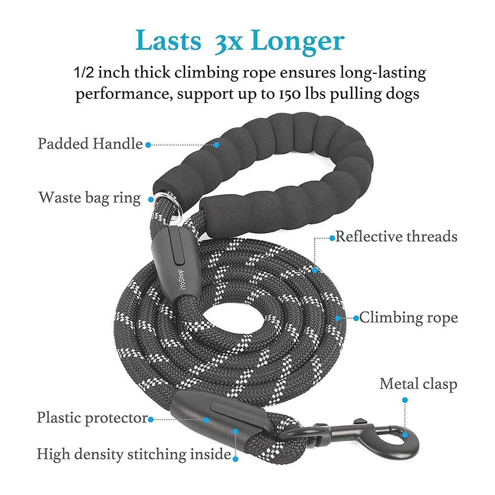 Double Connection Dog Leash