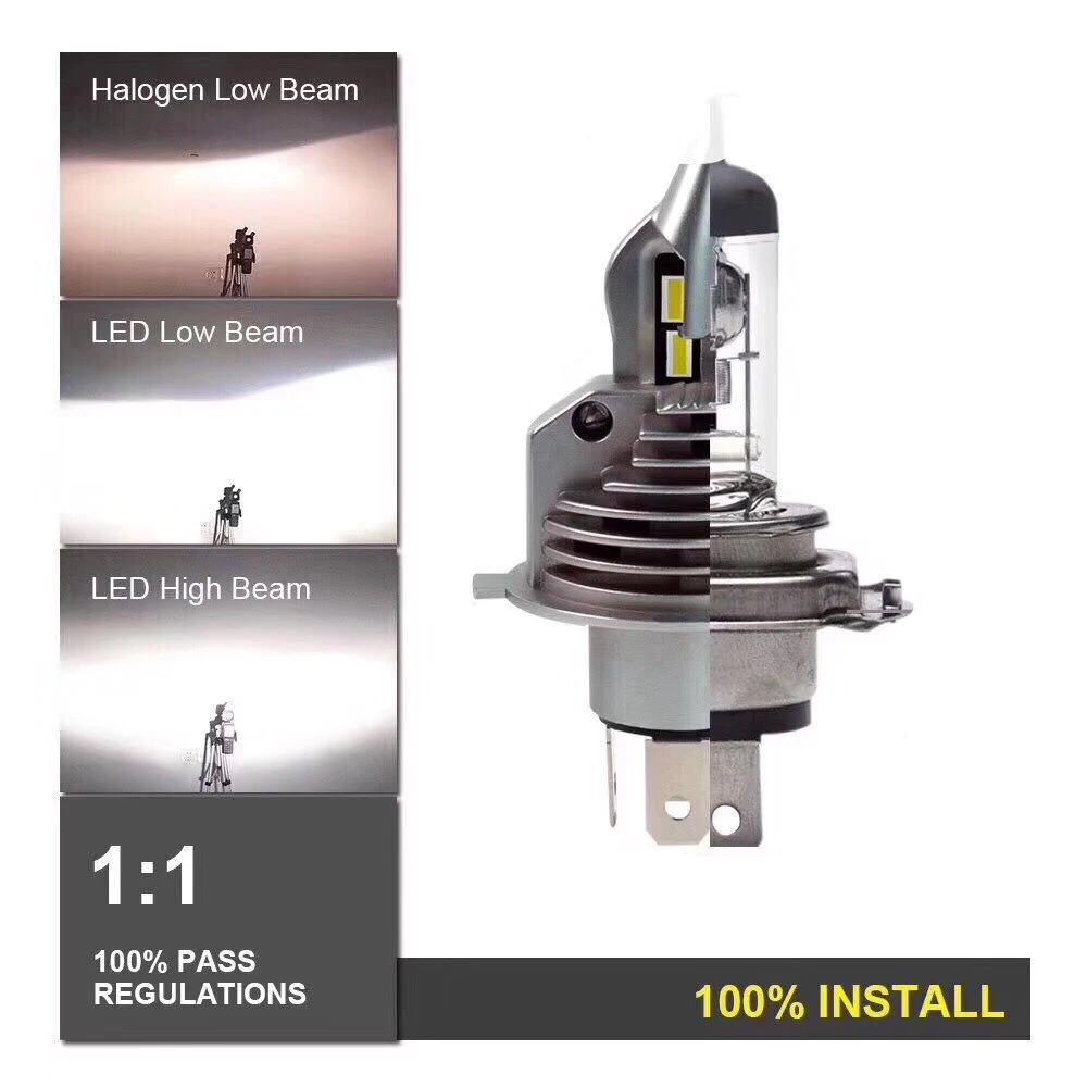 Best YOTONLIGHT 11 Design H4 LED Bulb Headlights H11 H3 Led Lamp H7 Led H1 9006 Hb4 9005 Hb3 H16 H9 H8 9012 100w 15000LM 6500K White