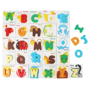 

Baby Card Montessori Baby Learning Kid Toys English Alphabet Letter Word Flash Card Puzzle Match Jigsaw Children Educatioanl Toy