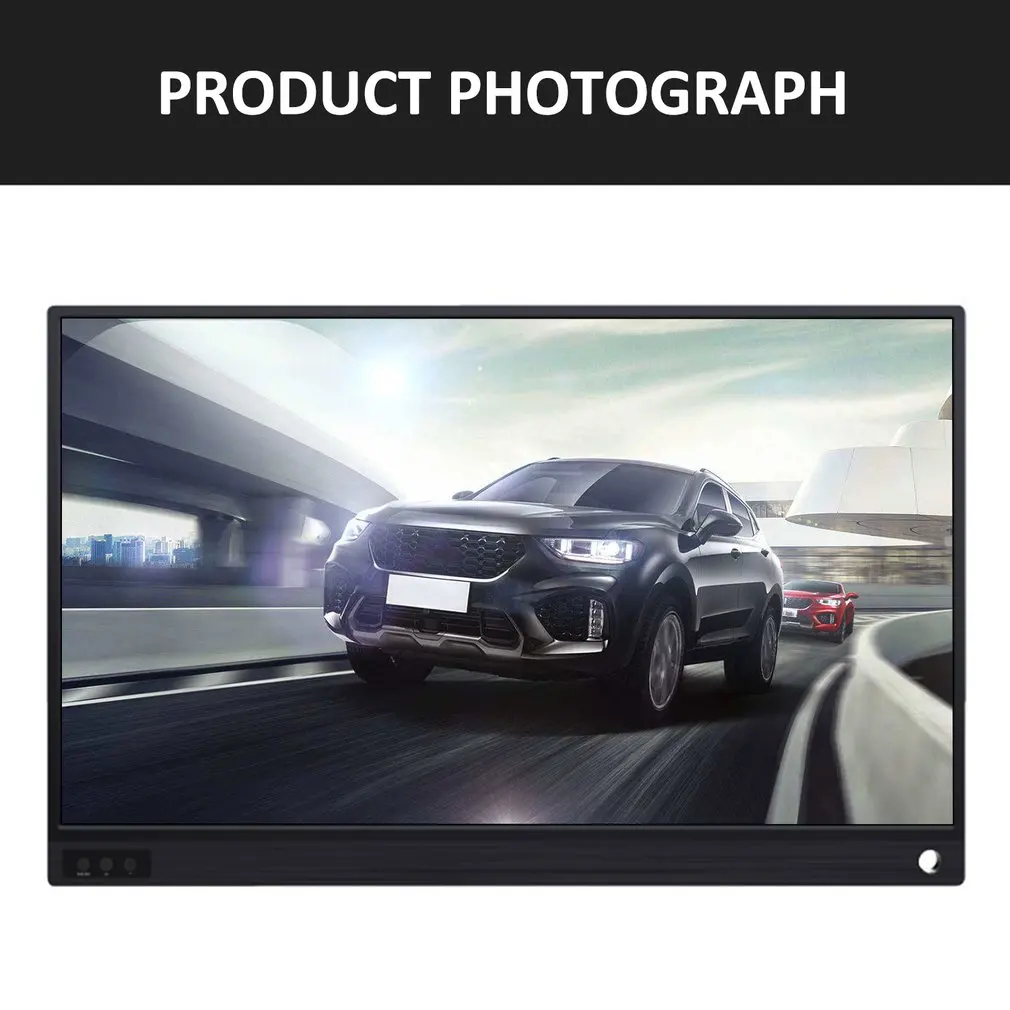 15,6 дюймов портативный монитор HDMI 1920x1080 HD ips дисплей компьютер светодиодный монитор с кожаный чехол для PS4 Pro/Xbox/телефона
