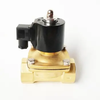 

solenoid valve 220V AC﻿ brass material direct acting 2W400-40 1.5"