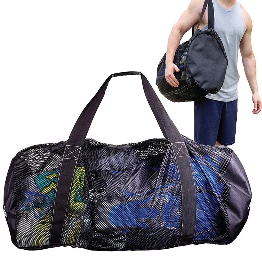 

Outdoor Beach Toy Multifunctional Mesh Protable Nylon Summer Corrosion Resistant Large Capacity Children Swimsuit Storage Bag