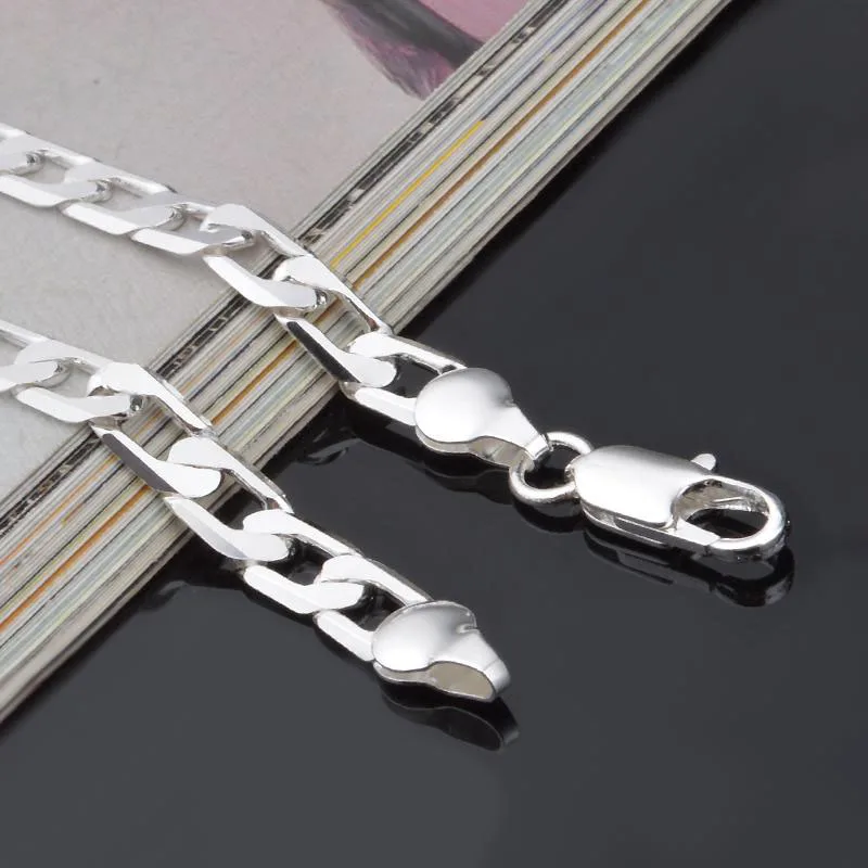 Модный браслет Для мужчин Для женщин Творческий КУБИНСКИЙ звено цепи Нержавеющая сталь на запьястье высокое качество Браслеты ювелирные изделия Mujer чехол для телефона на руку