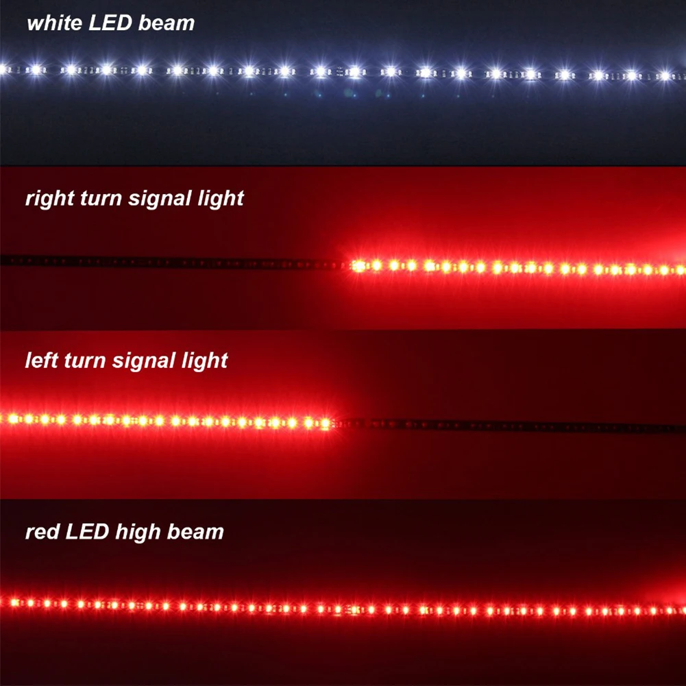 4" 60" Автомобиль Грузовик Дверь багажника светодиодные ленты задний светильник сигнал поворота обратный тормозной светильник s Taillamp бар для Ford Chevrolet Dodge пикап