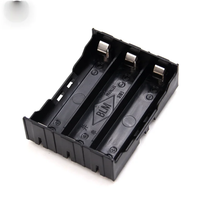 Battery Case Holder Plastic for 18650 Battery 3.7V Pole Smart Power Supply Batteries Clip Storage