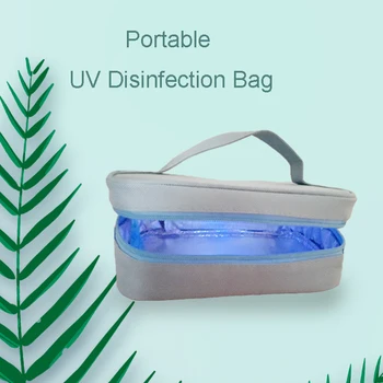 

UV Sterilizer Bag UVC Disinfet Package Clothes Sterilization Bag Phone Mask Portable Led Sterilizer Box UVC Disinfection Lamp