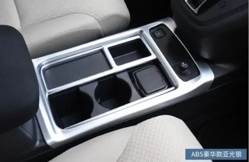 Хромированный Матовый держатель стакана для напитков Накладка для Honda CR-V CRV