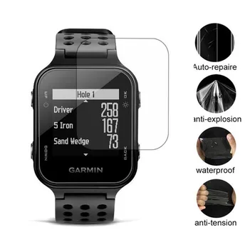 

3pcs soft Clear Protective Film Guard For Garmin Approach S20 GPS Watch Golf Smartwatch LCD Screen Protector Cover Protection