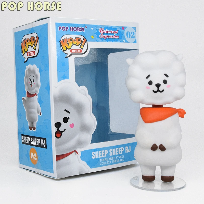 Поп KPOP лошадь BANGTAN RJ KOYA CHIMMY TATA ребенок yada lol BT Мальчики мультфильм наклейки