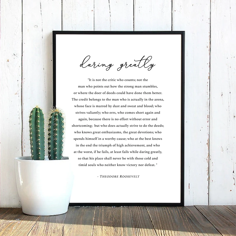 Daring Greatly Print