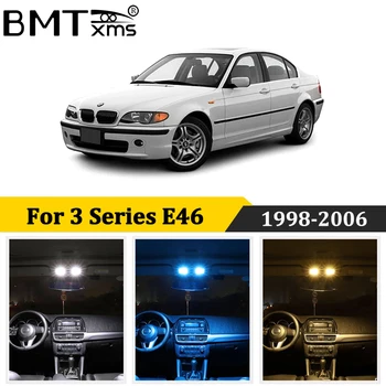 

BMTxms 16Pcs Canbus For BMW 3 Series E46 M3 Car LED Interior Map Dome Trunk Door Light No Error Auto Lamp Accessories