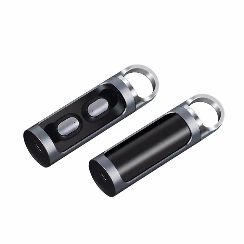 

TWS 5.0 Bluetooth Wireless Earphone Waterproof Head phone Sport Earphones Bluetooth Headset With Metal Rotary Charging Bin