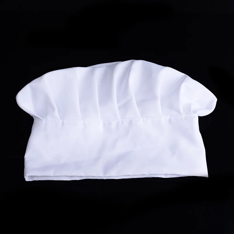 Chef Hat Disposable Woven Dome Mushroom Design Kitchen Catering Cooking Work Chef Hat Cosplay Props Baker Clothing Butcher Hat