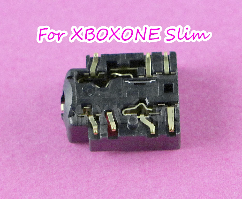 50 шт./лот для Xbox one Slim для Xbox one S контроллер 3,5 мм разъем для гарнитуры порт разъем для наушников порт