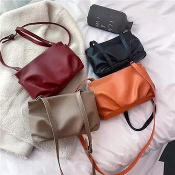 

Luxury Designer Crossbody Bag Women Clutch Bag Pleated Dumpling Shoulder Messenger Bag Small Cute Lady Crossbody Handbag #15