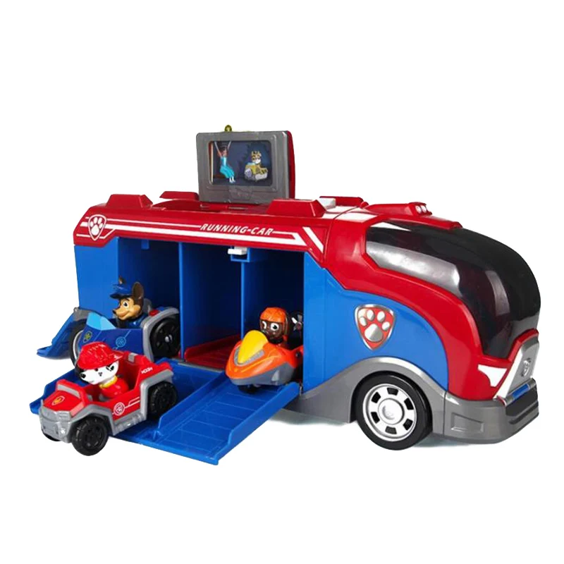 Paw Patrol собака пластиковый игровой набор обсерватория игрушки Patrulla Canina игрушка с голосом фигурки модель игрушки Детские игрушки Подарки 20Z - Color: H No Box
