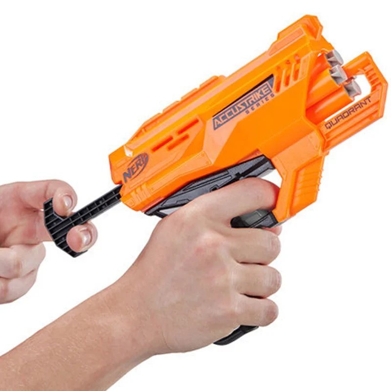 Hasbro Nerf Элитный квадрант N STRIKE мягкая пуля пистолет для мальчиков игрушки детей