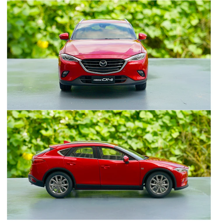 1:18 Высокая тщательная MAZDA CX-4 SUV сплав модель автомобиля статические металлические модельные автомобили с оригинальной коробкой