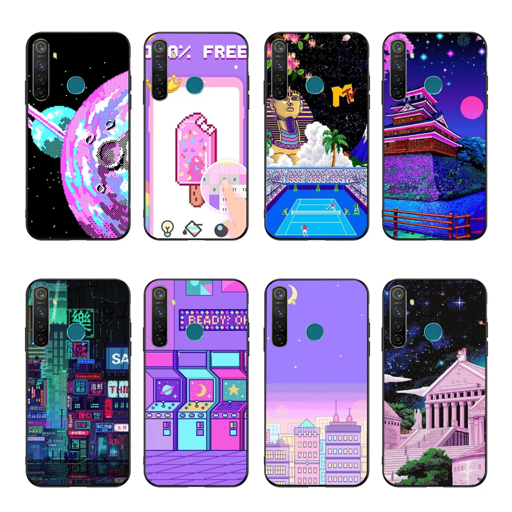 Чехол для телефона NBDRUICAI черный мягкий чехол OPPO Realme 5 3 2 Pro F7 F9 F11 F3 RENO | Мобильные