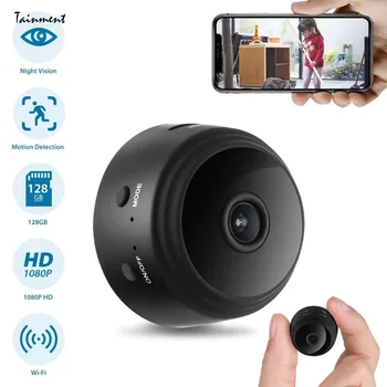 

Wireless HD 1080P WIFI IP Camera Mini Night Vision Motion Detect Camcorder Loop Video Recorder -Outdoor Hunting Travel Camping