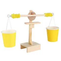 Balance en bois sans odeur pour enfant, Kit scientifique, développement de l'intelligence, modèle 2022 