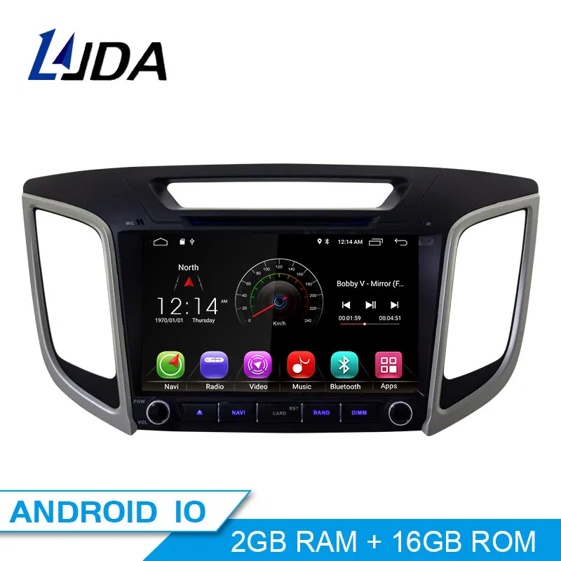 Автомобильный dvd плеер LJDA Android 10 для HYUNDAI IX25 CRETA автомобильное радио головное