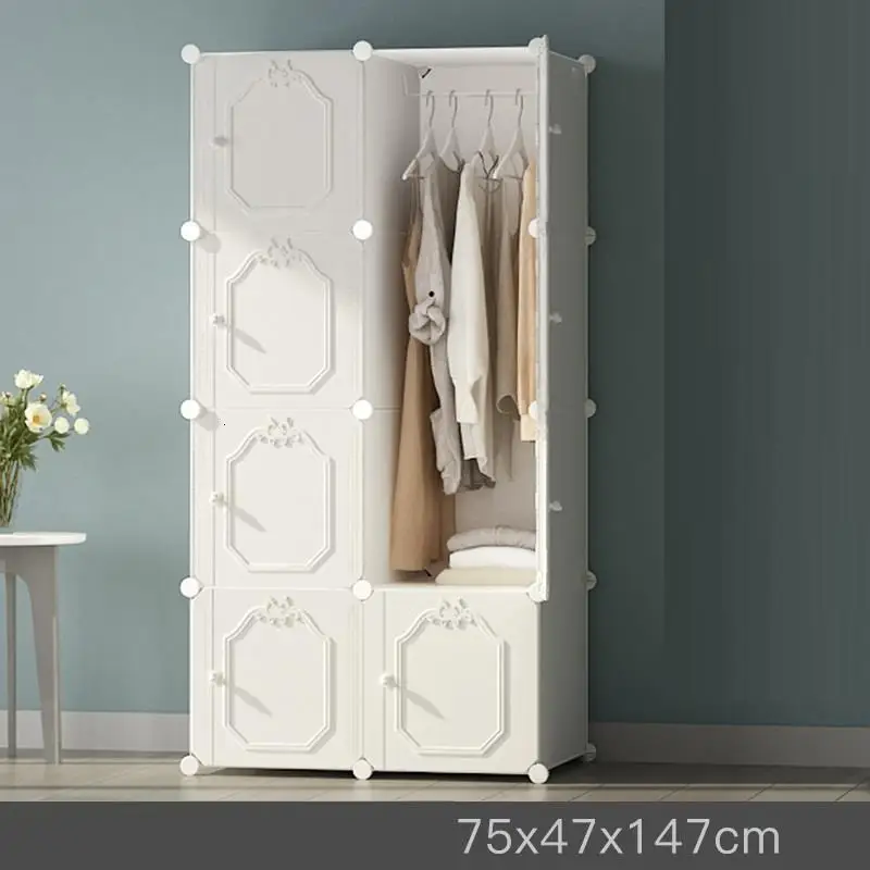 Version A Дальность Szafa Gabinete Yatak Odasi мобильный комод для спальни Armadio Guarda Roupa шкаф для общежития Mueble гардероб - Цвет: Version A