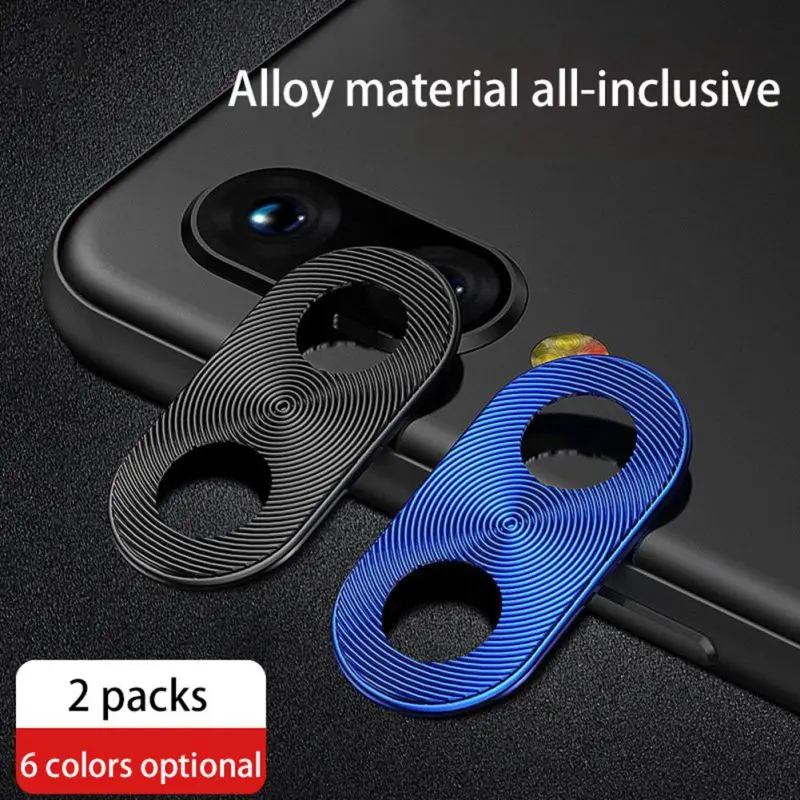 

Phone Back Camera Lens Protector For Redmi Note 7 Pro Ring Phone Back Camera Case Cover Ring Metal Anti Scratch Protection Film
