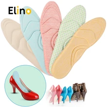 

4D Memory Foam Insole High Heels Shoes Insoles for Women Ladies Arch Support Massage Plantar Foot Care Sole Shoe Orthopedic Pads