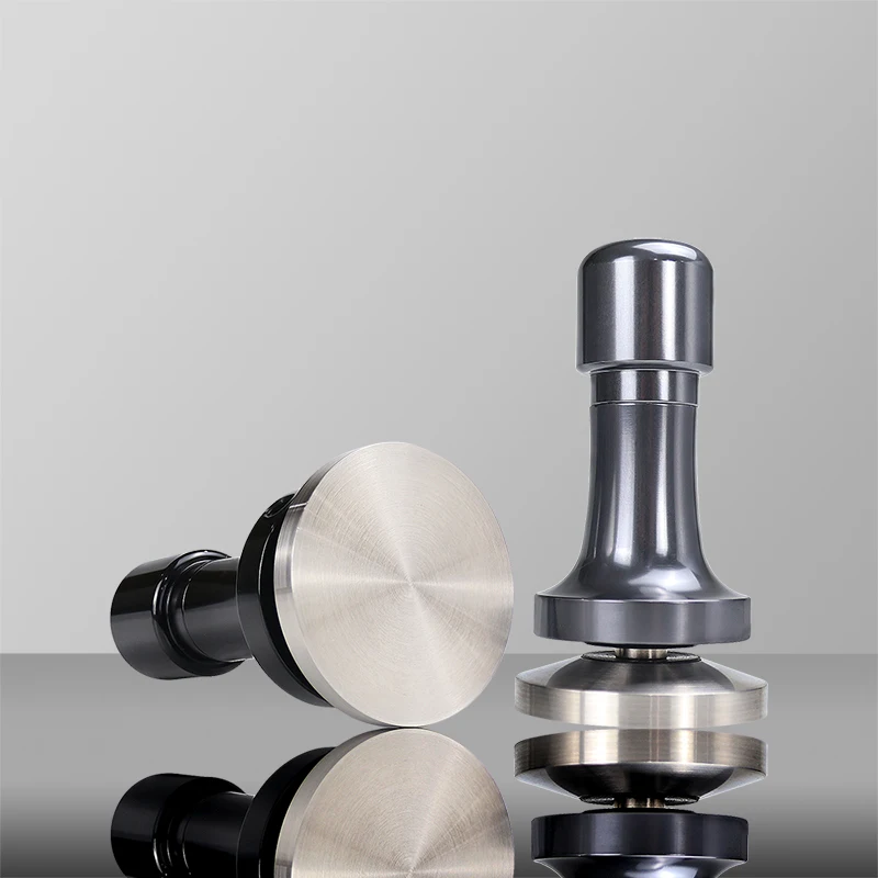 51mm/53mm/54mm/57mm/58mm/58.5mm Constant Pressure Coffee Tamper Elasticity Adjustable Powder Hammer Coffee Accessories Barista