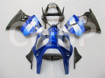 

for Kawasaki ZX6r 2000 - 2002 Fairing Kits 636 ZX-6r 2001 Blue Black Abs Fairing 636 ZX-6r 02 Body Kits