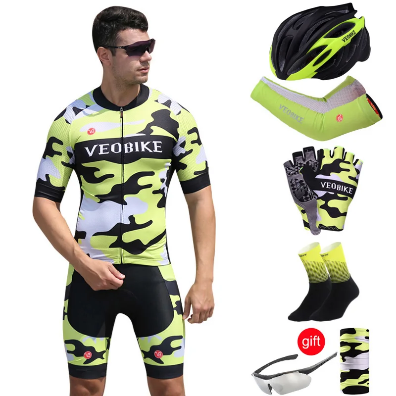 Профессиональный командный набор Джерси для велоспорта, мужская летняя одежда с коротким рукавом для езды на велосипеде, костюм для езды на велосипеде, одежда для гонок, спортивная одежда