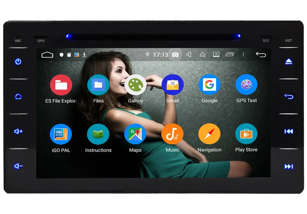 Klyde ips 4G Android 9 Восьмиядерный 4 Гб ОЗУ 64 Гб ПЗУ DSP BT автомобильный DVD мультимедийный плеер радио gps ГЛОНАСС для Toyota Hilux