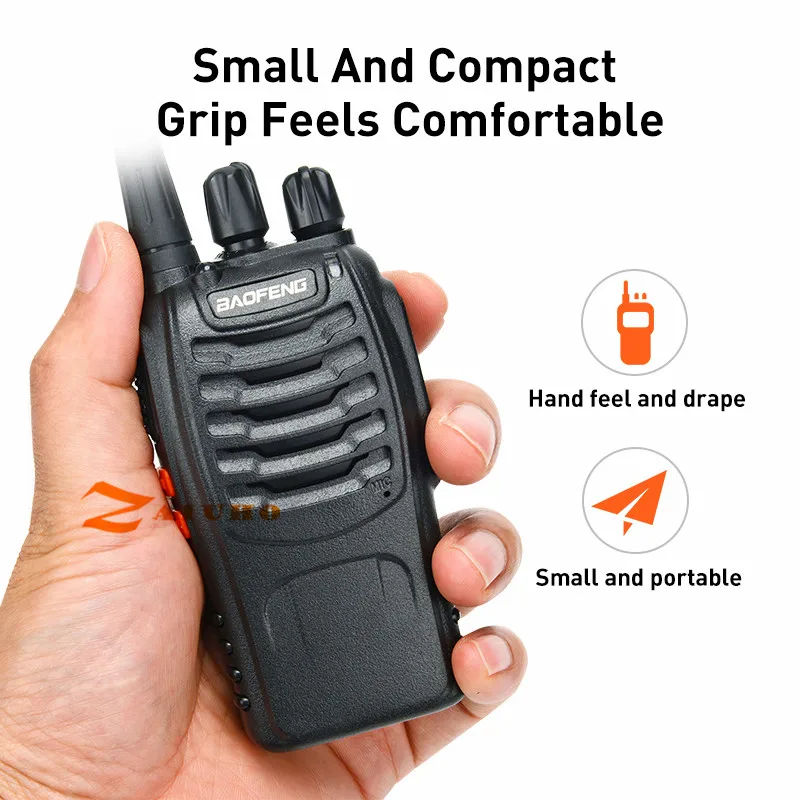 Baofeng BF 888S иди и болтай Walkie Talkie “иди 888s UHF 5 Вт 400 470 МГц BF888s H777 дешево двухстороннее