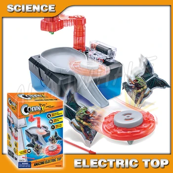 

Creative Experiments Electric Top Finger Spinner Physics Science Set Scientific Kits DIY Model Building Brain Discovery Toys