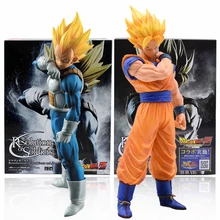 15-21 см Dragon Ball Z Goku Vegeta фигурка Супер Saiyan Son Gokou ПВХ Коллекционная модель игрушки для рождественского подарка с коробкой