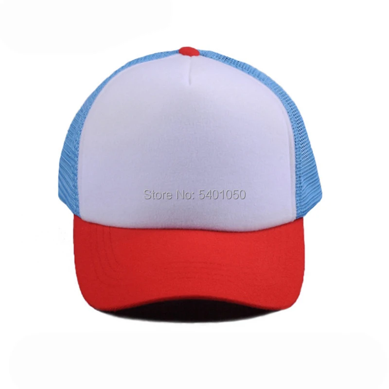 Странные Вещи Дастин бейсболка шляпа 100% копия Косплей Coser Лето Snapback сетка Кепка