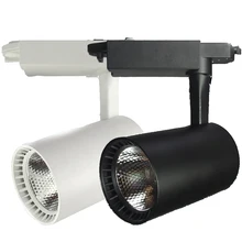 1 шт. светодиодный светильник 5 Вт 10 Вт 15 Вт 20 Вт рельсовый Точечный светильник s светодиодный светильник s отслеживающий светильник Точечный светильник s лампочка для магазина