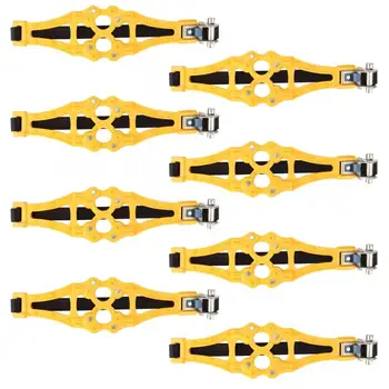 

New Arrive 8Pcs Universal Tire Chain Car Universal Snow Tire Anti-Skid Wheel Chains Safety Chain for Vehicle Truck
