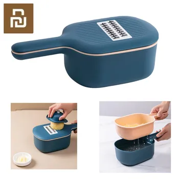 

Jordan&Judy Vegetable Cutter Multifunctional Manual Vegetable Cutter Slicer Potato Grater for Carrots with Food Receiving Box