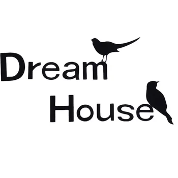 

1Pc Creative Carving Wall Sticker Adorable Wall Paste Creative Birds Removable Wall Background Decal Delicate Door Wall Sticker